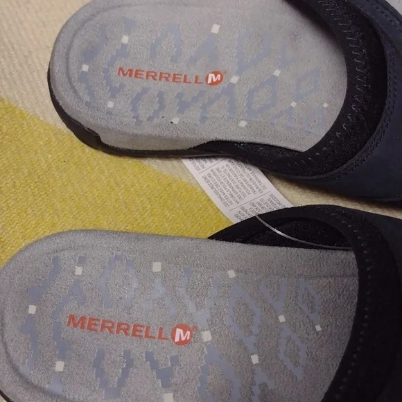 Merrell Black and Gray Terrain Comfort Sandals Sz 8 - Picture 3 of 9